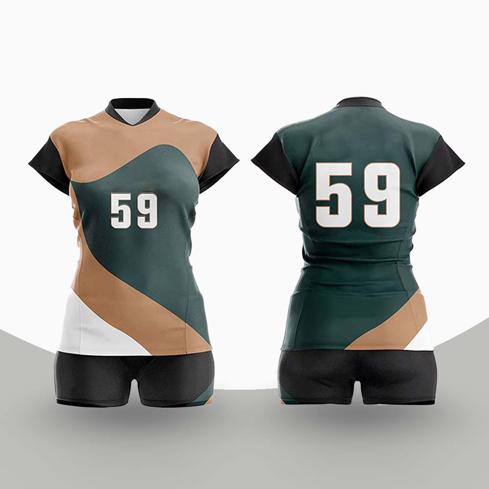 Custom Number Volleyball Jerseys - Thumbnail 5