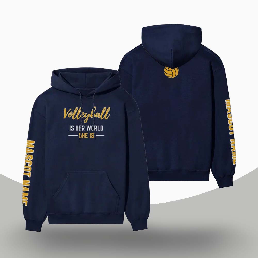 Volleyball Hoodies - Thumbnail 2