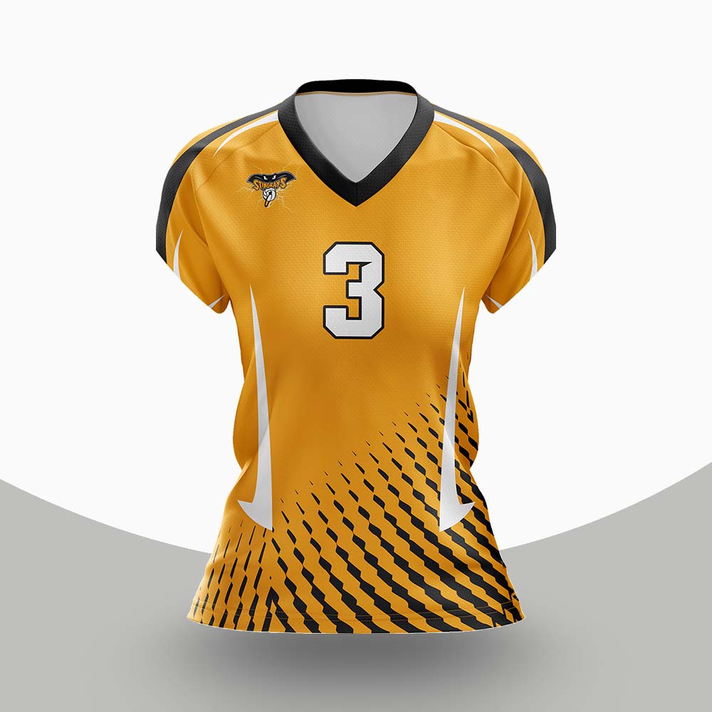 Custom women's volleyball jerseys